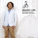 HELLER`S CAFE ヘラーズカフェ WAREHOUSE テーラード ジャケット ツーピース オール コットン ネイビー ストライプ ワンウォッシュ HC-167 1920 039 s All Cotton Navy Stripe Two-piece(JACKET) O/W