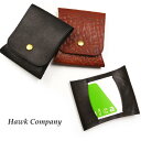 ホークカンパニー HAWK COMPANY 定期入れ パスケース レザー スナップ842(4)
