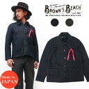 BROWN'S BEACH ブラウンズビーチ ビーチクロス ジャケット カバーオール アウター BBJ10-003 FULLCOUNT フルカウント