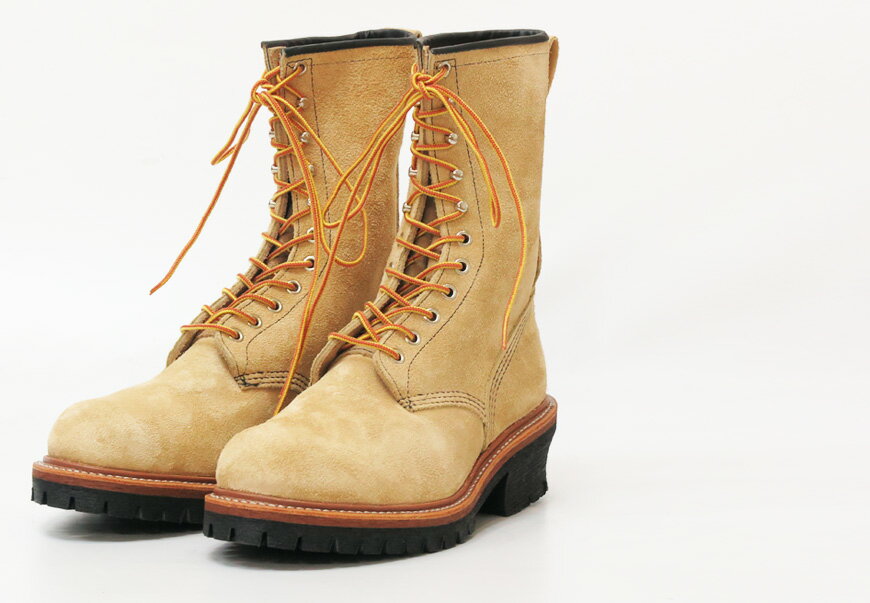 REDWINGレッドウィング9インチロガーレザーブーツTanBullhideRoughoutタンブルハイドラフアウトDワイズStyleNo.9211【2019年秋冬新作】