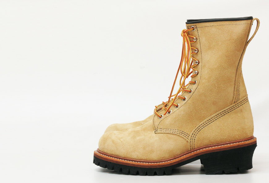 REDWINGレッドウィング9インチロガーレザーブーツTanBullhideRoughoutタンブルハイドラフアウトDワイズStyleNo.9211【2019年秋冬新作】