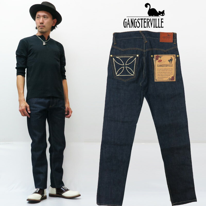 GANGSTERVILLE 󥰥ӥ THUG DENIM SLIM 