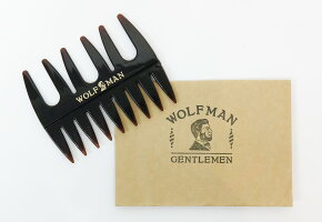 GLADHANDグラッドハンドWOLFMANウルフマンウェーブコームクシ櫛【2019年秋冬新作】