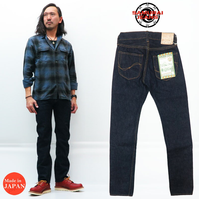 サムライジーンズ SAMURAI JEANS ジーンズ S003JP21OZ 倭 21oz スリム ストレート ワンウォッシュ ジーパン デニム