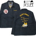 テーラー東洋 テイラー東洋 Tailor Toyo 8oz デニム オキナワ ジャンパー FAR EAST CRUISE 69 1960年代後期 刺繍 沖縄 ジャケット TT15265