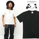 GLAD HAND グラッドハンド 半袖 Tシャツ Vネック 天竺生地 パックTee GLADHAND-06