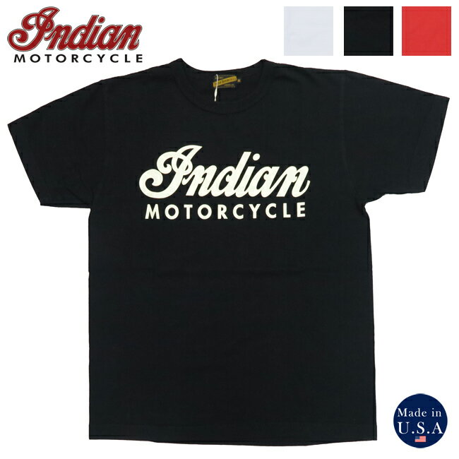 インディアンモーターサイクル Indian Motorcycle 半袖 プリント Tシャツ INDIAN LOGO IM79187