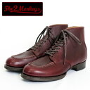 The 2 Monkeys トゥーモンキーズ Sportif モカシン ワークブーツ ボルドー Bordeaux Vachetta JELADO ジェラード TM81935