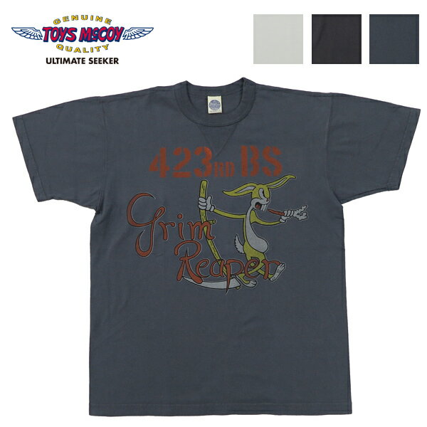 トイズマッコイ TOYS McCOY 半袖 Tシャツ MILITARY TEE 「423rd BS GRIM REAPER」 TMC2329