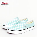 VANS バンズ CLASSIC SLIP-ON クラシック スリッポン Theory Checkerboard CANAL BLUE スニーカー ヴァンズ VN0A7Q5DH70