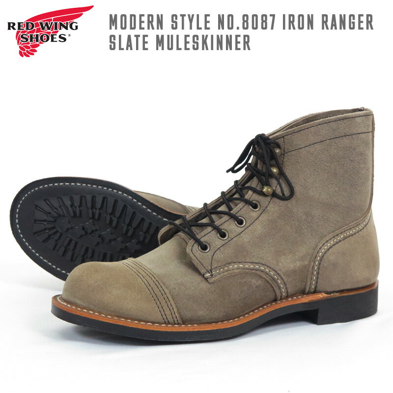 REDWING åɥ Iron Ranger 󥸥㡼 졼ȡ֥ߥ塼륹ʡץե STYLE NO.808...