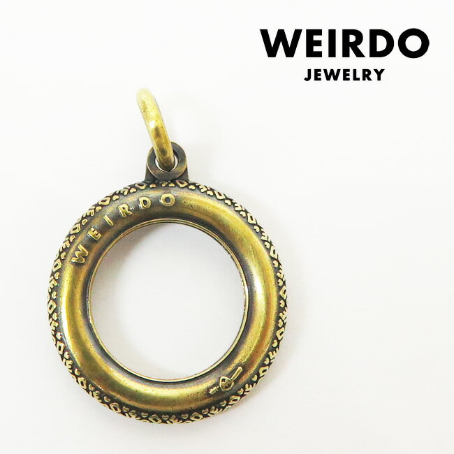 WEIRDO JEWERLY ウィアード ジュエリー NON SKID ブラス ペンダントトップ 真鍮 GLAD HAND グラッドハンド