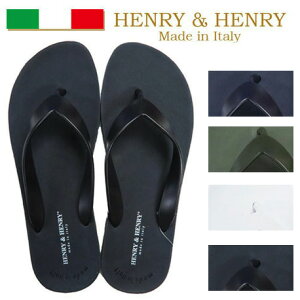 HENRY & HENRY ヘンリー＆ヘンリー MADE IN ITALY ラバービーチサンダル フリッパー