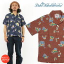 サンサーフ SUN SURF デュークカハナモク 半袖 アロハシャツ DUKE'S POLKA-DOTS ハワイアンシャツ Duke Kahanamoku Special Edition DK38677