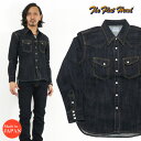 フラットヘッド THE FLAT HEAD 長袖 10oz デニム ウエスタンシャツ FN-SDW-001L