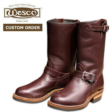 【カスタムオーダー】 WESCO ウエスコ BOSS ボス レザー エンジニアブーツ 【2022年 春夏 新作】