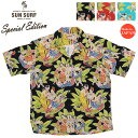 サンサーフ SUN SURF 半袖 レーヨン ハワイアンシャツ 「CELEBRATION」 POLYNESIAN SPORTSWEAR スペシャルエディション SPECIAL EDITION アロハシャツ SS38863