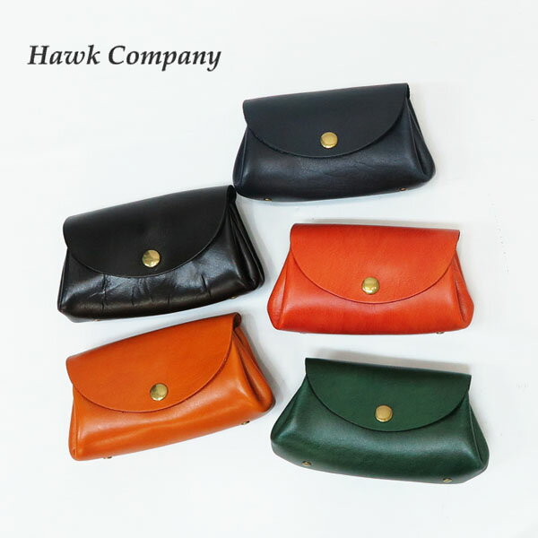 ホークカンパニー HAWK COMPANY レザー ウォレット 財布 小銭入れ YANKEE社 革 メンズ レディース 3440