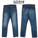 SUGAR CANE シュガーケーン 14.25oz デニム スリムテーパード ジーンズ ユーズドウォッシュ AGED MODELSC42021SW2