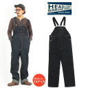 HEADLIGHT ヘッドライト 実名復刻 9.5oz SPECIAL WEAVE DENIM SUSPENDER BACK OVERALLS オーバーオール サロペット SUGAR CANE シュガーケーン HD42255