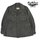 バズリクソンズ Buzz Rickson 039 s フィールドジャケット BLACK M-1943 M-43 ウィリアムギブソン William Gibson BR15412 【2023-24年春夏新作】