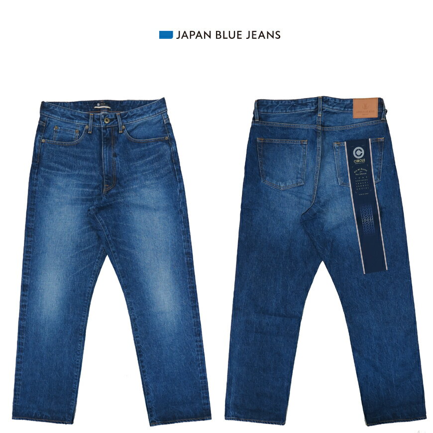 JAPAN BLUE JEANS ジャパンブルー ジーンズ CIRCLE 5 ルーズ 14.8oz アメリカ綿 ユーズドウォッシュ ヴィンテージセルヴィッチ デニム J501 (MID) JBAG15013A