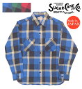 シュガーケーン SUGARCANE 長袖 チェック ワークシャツ TWILL CHECK WORK SHIRT SC29156