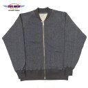 トイズマッコイ TOYS McCOY 長袖 スウェット ジップアップ McHILL SPORTS WEAR C-2 SWEAT BLACK MIXED TMC2377