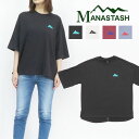 MANASTASH マナスタッシュ レディース ドライデオ Tシャツ ジオメトリック ロゴ 7223016