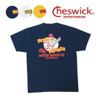 チェスウィック CHESWICK ROAD RUNNER ロードランナー 半袖 Tシャツ プリント RR MOTOR SERVICE CH78502