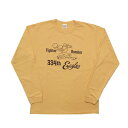 バズリクソンズ BUZZ RICKSON 039 S 長袖 Tシャツ プリント 334th FTR-BOMB SQ. MADE IN USA BR69058