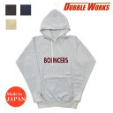 ダブルワークス DUBBLE WORKS 長袖 プリント パーカー プルオーバー BOUNCERS ww83004