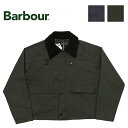 Barbour バブアー SPEY スペイ ショート丈 オーバーサイズ ノンワックス ピーチスキン MCA0932 バーヴァー 3955033 【2024年春夏新作】