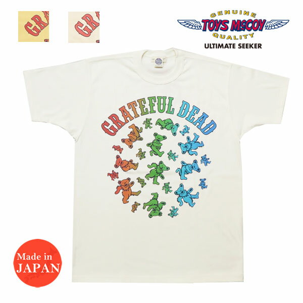 トイズマッコイ TOYS McCOY 半袖 Tシャツ GRATEFUL DEAD TEE " DANCING BEAR " TMC2314