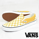 VANS バンズ CLASSIC SLIP-ON クラシック スリッポン スニーカー Theory Checkerboard GOLDEN GLOW シューズ ヴァンズ VN000BVZLSV 【2024年春夏新作】