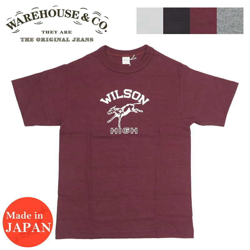 ウェアハウス WAREHOUSE プリント 半袖 Tシャツ 