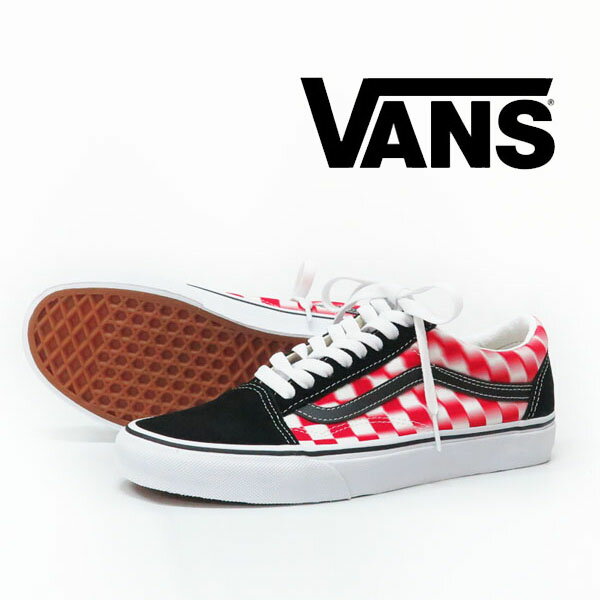 VANS バンズ OLD SKOOL オールドスクール チェック レッド スニーカー シューズ ヴァンズ ローカット VN-0A4U3B17Z