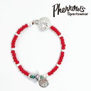 Pherrow 039 s フェローズ × PEACE ビーズブレスレット シルバー925 BRACELET BEADS ネイティブ系 17S-PP-BRACELET1