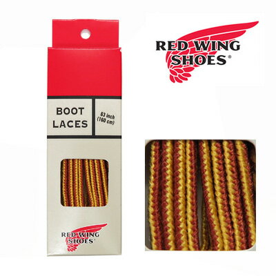 楽天アースマーケットREDWING レッドウィング 純正 タスラン ブーツレース タン×ゴールド 63インチ （160cm） 靴紐 Style No.97151