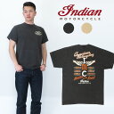 インディアンモーターサイクル Indian Motorcycle 半袖 Tシャツ プリント IM77952 "IMC" バイカー