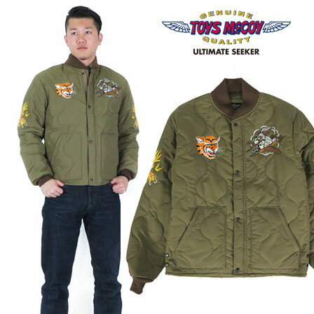 トイズマッコイ TOYS McCOY フライトジャケット CWU-9/P JACKET CIVILIAN TYPE BUGS BUNNY 14TH TAC RECON SQ バッグスバニー ベトジャンスタイル TMJ1709 日本製