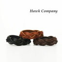 ホークカンパニー レザーブレスレット レディース ホークカンパニー HAWK COMPANY レザー ブレスレット 革 メンズ レディース 6163