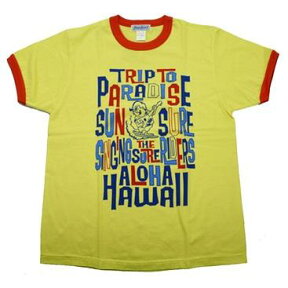 サンサーフ SUNSURF Tシャツ 半袖 リンガー 「TRIP TO PARADISE」