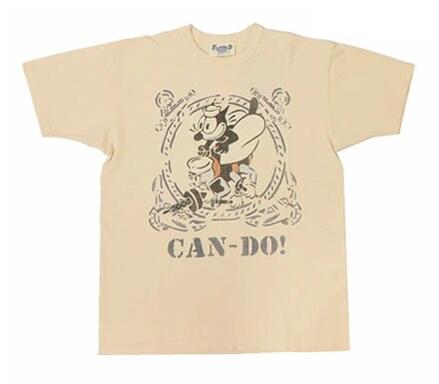 トイズマッコイ TOYS McCOY FELIX フィリックス 半袖Tシャツ MILITARY TEE FELIX THE CAT " CAN-DO! " TMC2003