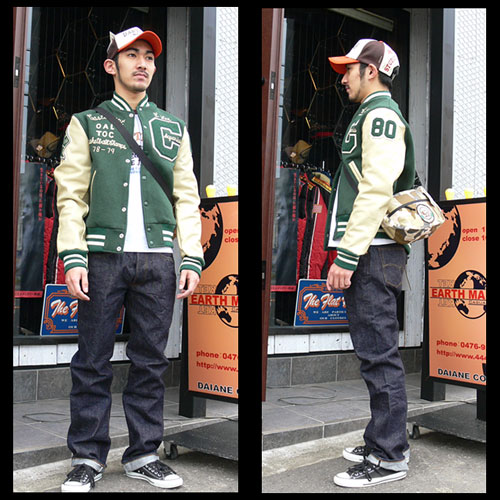 WAREHOUSE ウエアハウス GOLDENBEAR SPORTSWEARAWARD JKT（アワードジャケット・スタジアムジャンパー・スタジャン）