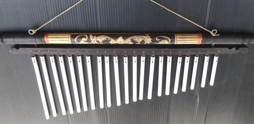 ウィンド・チャイム（ツリーチャイム）～ハンガーモデル～中空Ｍ/２１鍵～