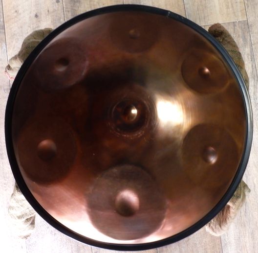ハンドパン・ミニ《Agung》〜専用ケース付き〜／(PANSASIA製)〈ハングドラム スティールパンドラム HandPan HangDrum〉