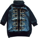 秋冬SALE 女の子 タートルワンピースワンピース ラスタマニス子供服セール 90cm 100cm 110cm 120cm 130cm【メール便 OK】