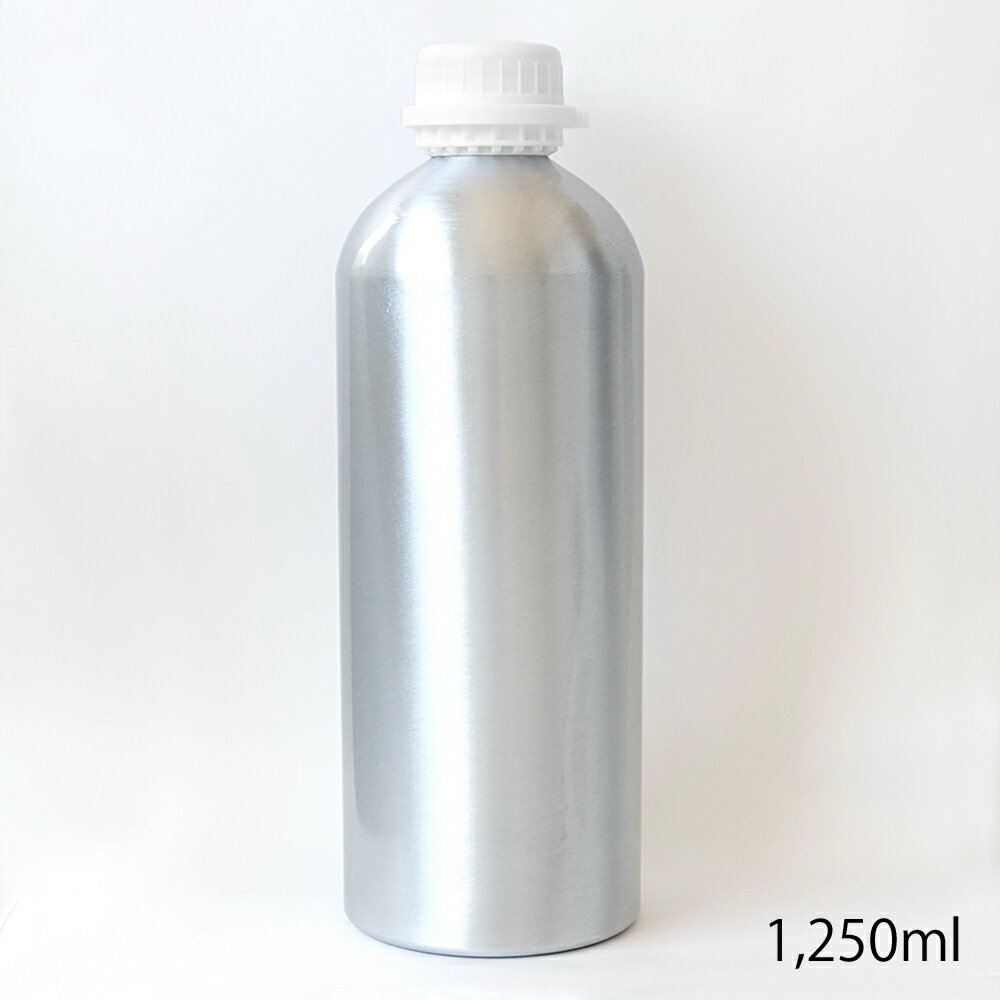 アルミ缶 1250ml 1本 6本 セット (UN001)1B1/X1.2 国連規格UN容器 (中栓とキャップ付き) 精油国際輸送用