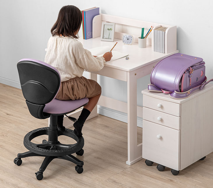 学習椅子 ガス昇降式 学習チェア 足置きリング付 チェア チェアー 勉強椅子 勉強いす 子供椅子 学習イス 学習いす 学習チェアー 子供用 子ども用 椅子 いす キッズチェア イス デスクチェア 子供 シンプル おしゃれ ブルー ネイビー ラベンダー [3]